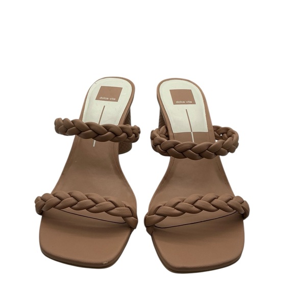 Dolce Vita‎ Nairi Woven Womens Cafe Stella Sandals size 11 - Picture 1 of 11